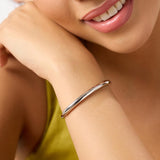 Brynley Bangle Bracelet in Silver
