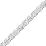 Pre-Owned Jared 1/3ct tw Diamond Tennis Bracelet in Sterling Silver