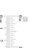 Pre-Owned Kay 1/2ct tw Lab-Grown Diamond Solitaire Stud Earrings in 14K White Gold