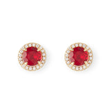 Kate Studs in Red