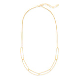 Geary Delicate Linked Chain in Gold