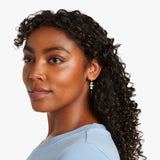 Aega Stone Threader Drops in Gold & Stone Mix