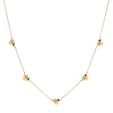 Lev Mini Station Heart Necklace