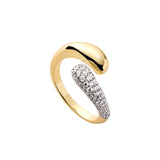 Toby Band Ring in Gold