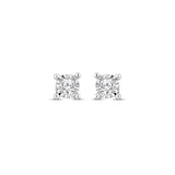Pre-Owned Kay 1/6ct tw Diamond Solitaire Stud Earrings in Sterling Silver