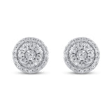 Pre-Owned Kay 1/4ct tw Diamond Stud Earrings in 10k White Gold
