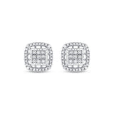 Pre-Owned Kay 1/4ct tw Diamond Stud Earrings in Sterling Silver
