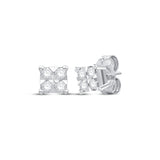Pre-Owned Kay 1/8ct tw Diamond Stud Earrings in 10k White Gold