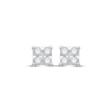 Pre-Owned Kay 1/8ct tw Diamond Stud Earrings in 10k White Gold