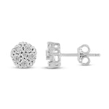 Pre-Owned Kay 1/10ct tw Diamond Stud Earrings in Sterling Silver