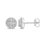 Pre-Owned Kay 1/6ct tw Diamond Stud Earrings in 10k White Gold