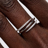 Oren Triple Claw Ring in Silver