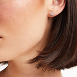 Pre-Loved Kay 1/3ct tw Diamond Radiant Reflections Earrings in Sterling Silver