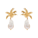Yasmine Pearl Drop Earrings