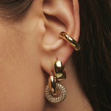 Monaco Huggies in Gold