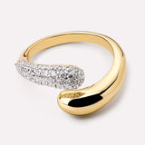 Toby Band Ring in Gold
