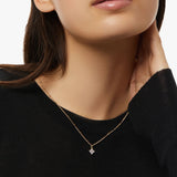 Claire Star Necklace in Gold