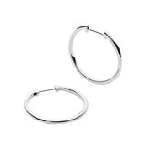 Lo Medium Slim Endless Hoops