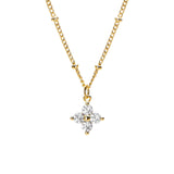 Claire Star Necklace in Gold