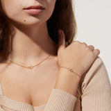 Jill Interlocking Circles Bracelet