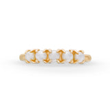 18k Gold Plated Pearl Ring
