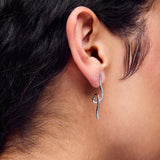 Pre-Owned Kay 1/5 ct tw Diamond Drop Earrings in 10k White Gold