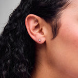 Pre-Owned Kay 1/3ct tw Princess-cut Diamond Stud Earrings in 14k Yellow Gold