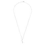 Pre-Owned Kay 1/4ct tw Diamond Pendant Necklace in 14k White Gold