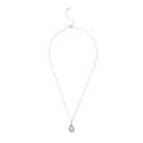 Pre-Owned Kay 1/4ct tw Diamond Pendant Necklace in 10k White Gold