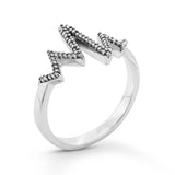 Pre-Owned Kay 1/10ct tw Diamond Ring in Sterling Silver