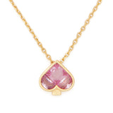 So Spade Mini Pendant in Pink