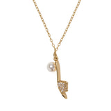 Gifting Life Of The Party Pendant Necklace in Cream