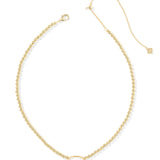 Elisa Beaded Necklace in Mother Of Pearl