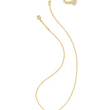 Elisa Pendant Necklace in Bronze Veined Green Malachite