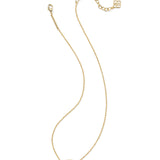 Elisa Pendant Necklace in Red White & Blue Star Illusion Glass