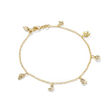 Halloween Delicate Chain Bracelet in Multi Mix