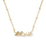 Lil Sis Short Pendant Necklace with Freshwater Cultured Pearl