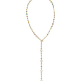 Mini Elisa Abbie Strand Necklace in Gold & Multi Mix