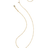 Mini Eye Short Pendant Necklace in Dark Blue Magnesite