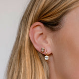 The Classique Cushion Hook Earrings