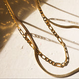 Cecilia Chain Necklace in Gold