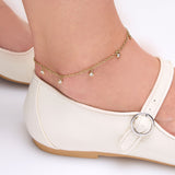 Water Resistant CZ Anklet