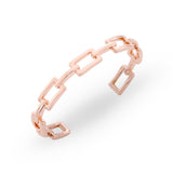 Huxley Cuff in 14k Rose Gold Plating