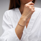 Tatum Tennis Bracelet in 18k Rose Gold Plating & CZ