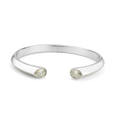 Celine Cuff in Silver & CZ