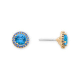 Kate Studs in Light Blue