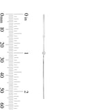 Birk Hoops in Semi Matte Silver Plating