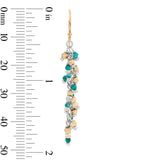 Silvie Drops with Turquoise