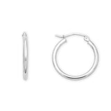 Everyday 20mm 14K White Gold Hoop