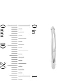 Everyday 20mm 14K White Gold Hoop